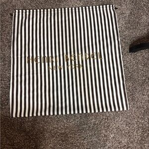Henri Bendel Striped Dust Bag